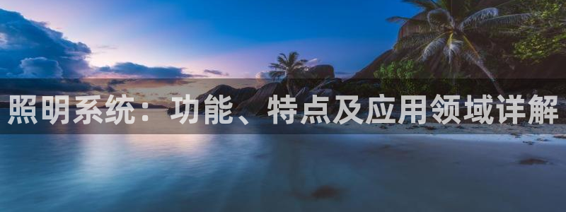 千亿国际的游戏怎么样赚钱:照明系统:功能、特点及应用领域详解