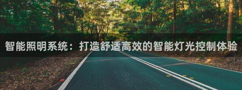 千亿国际下载：智能照明系统：打造舒适高效的智能灯光控制体验