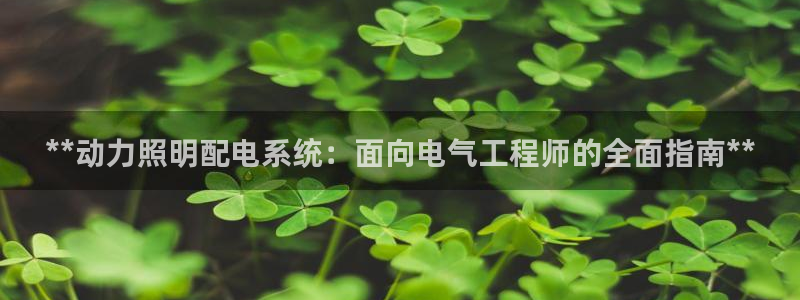 千亿国际提款有没有问题啊怎么查:**动力照明配电系统:面向电气工程师的全面指南**
