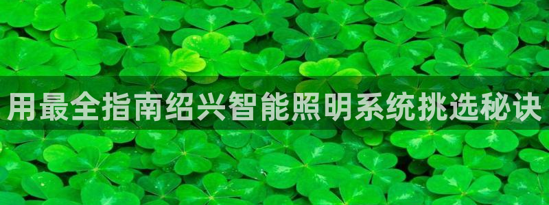 千亿国际快三：用最全指南绍兴智能照明系统挑选秘诀