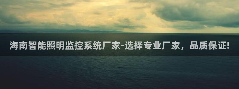千亿国际官方网站:海南智能照明监控系统厂家-选择专业厂家,品质保证!