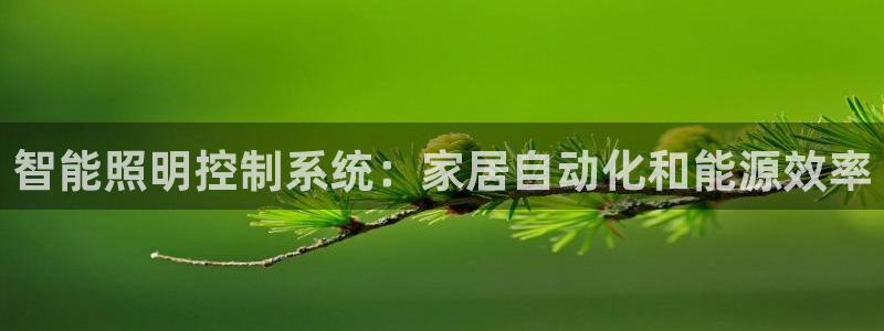千亿国际提款有没有问题啊知乎:智能照明控